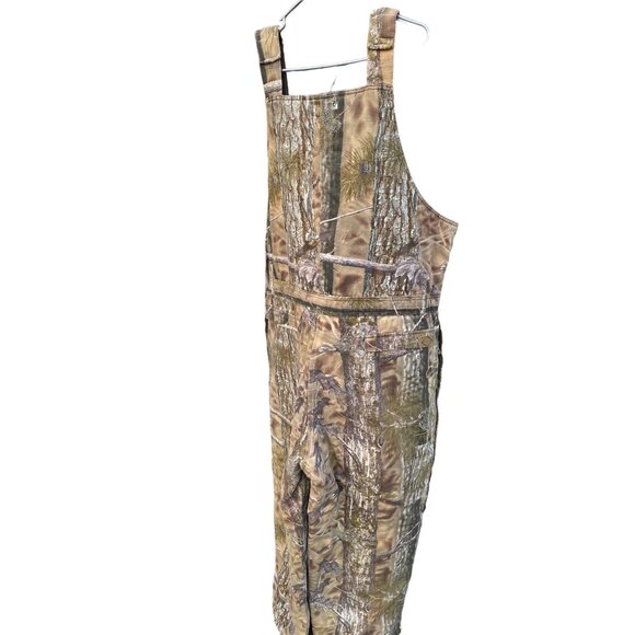 Longleaf Mens Camouflage Hunting Overalls Size 3 x With Adjustable Straps & Mult - Picture 7 of 7